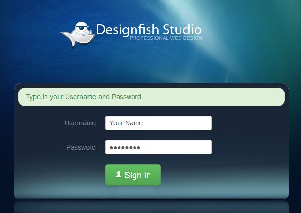 web designer with CMS updating system